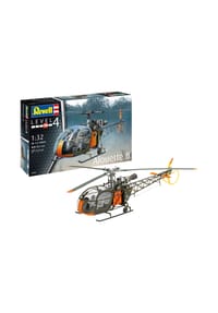 Revell® - Hubschrauber-Modellbausatz Alouette II, Helikopter, 112 Teile, 1:32 - 