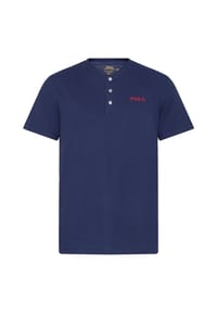 POLO RALPH LAUREN - Loungewear-Oberteile "WAFFLE", Henley-Ausschnitt, für Herren - 001 CRUISE NAVY