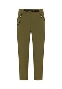 GLOBETROTTER - Softshellhose Outdoor, Reißverschlusstaschen, für Herren - BLACK BEAUTY