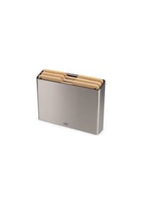 Joseph Joseph® Schneidbrett-Set, 4-teilig - FOLIO STEEL - STAINLESS STEEL