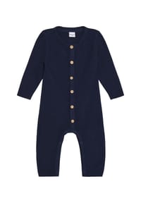 MANGUUN - Strampler, Baumwolle, für Babys und Kleinkinder - 4 BLACK IRIS
