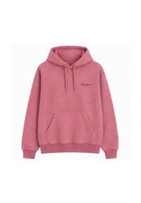 Pepe Jeans - Hoodie Bayona, Rippbündchen, für Damen - 373 SLAI.ROSE PINK