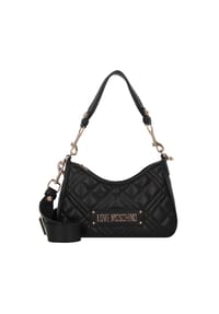 LOVE MOSCHINO - Quilted Quilted Schultertasche 25 cm - black