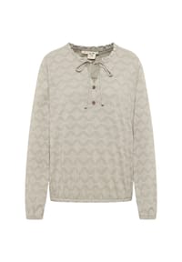 ragwear™ - Langarmshirt Longsleeve ONELIA PRINT ORG - grün