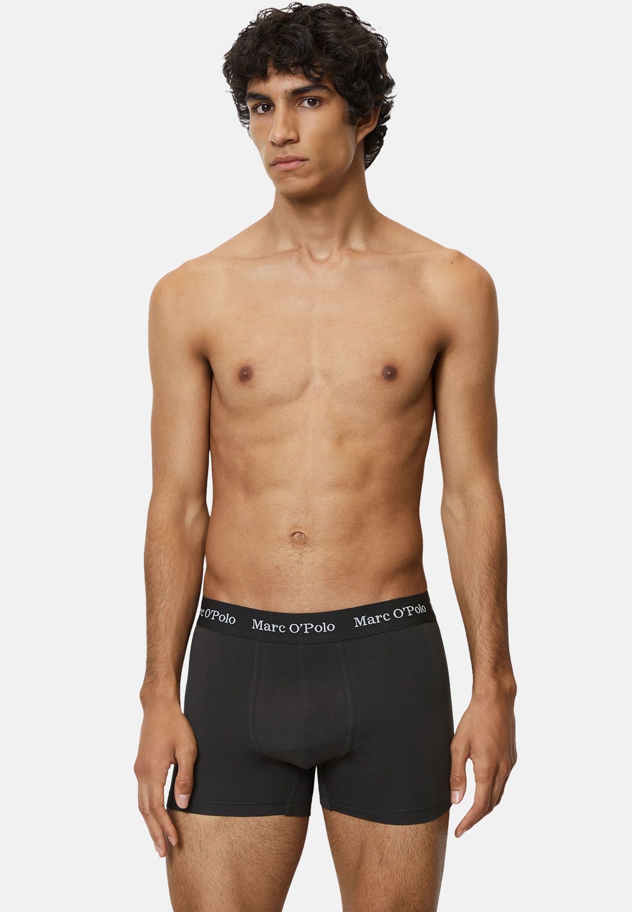 Marc O'polo Essentials Pants, 3Er-Pack, Logo-Bund, FüR Herren, Schwarz, L