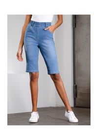 Sieh an! - Jeans-Bermudas - black-denim