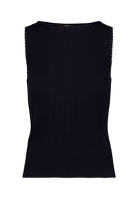zero - Strick-Top ohne Arm - Candy Red