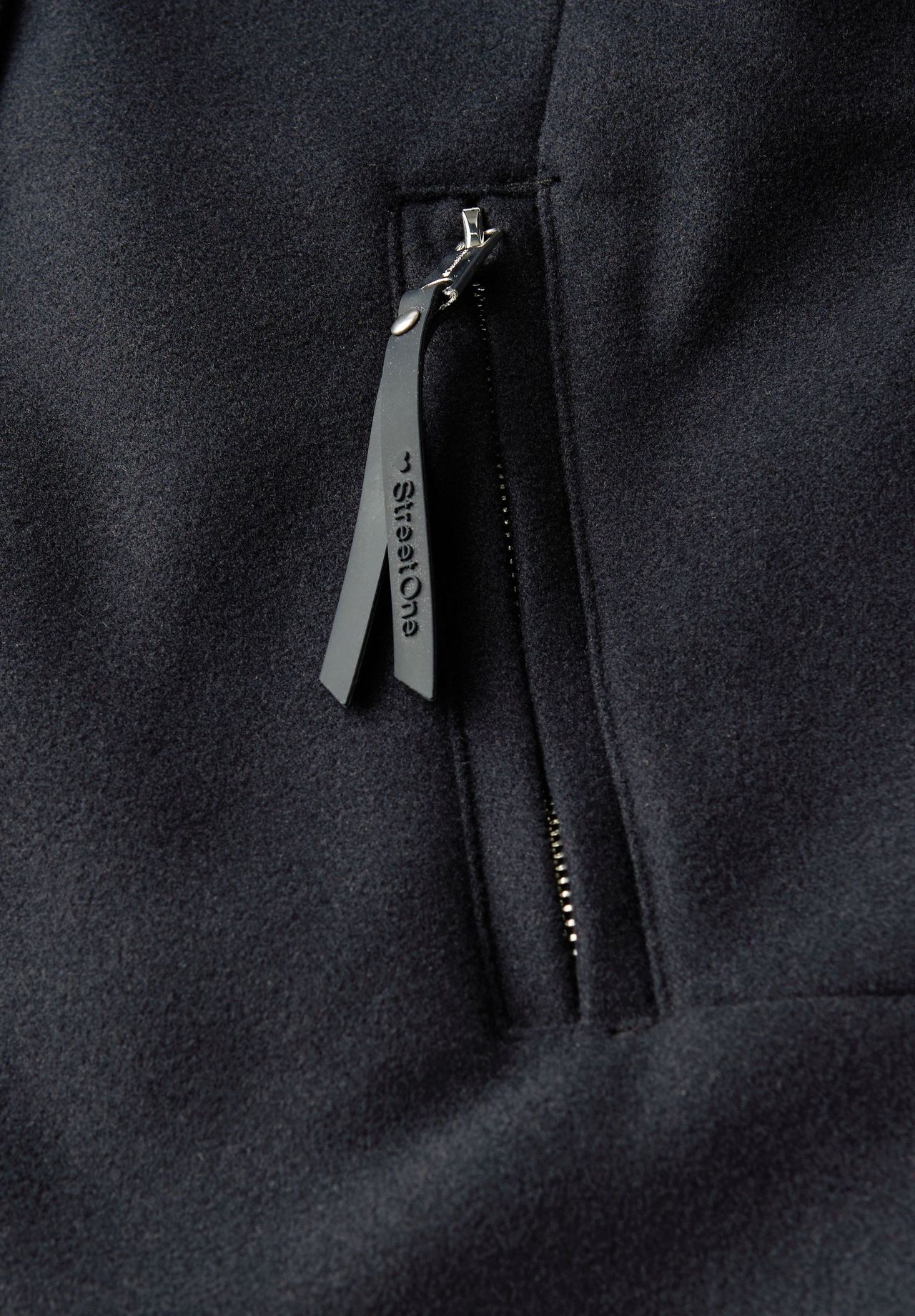 Street One Kurzmantel, Stehkragen, FüR Damen, Blau, 38
