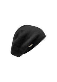 SEEBERGER - Cashmere Baske  mit Rollkante 17702-0 - 11 ANTHRA
