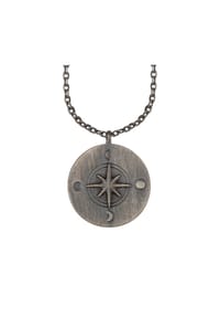 caї - Halskette 925/- Sterling Silber - schwarz
