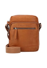 The Chesterfield Brand Wax Pull Up - Wax Pull Up Umhängetasche Leder 17 cm - cognac
