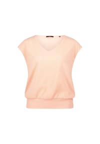 zero - T-Shirt, V-Ausschnitt, für Damen - 1056 EGGNOG