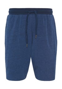 MANGUUN - Bermudas, Tunnelzug, Diagonaltaschen, für Herren - GREY MELANGE