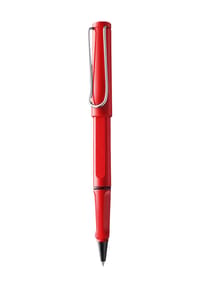 LAMY - Tintenroller "Safari" - HOT ROT, blau