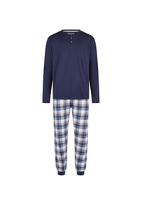 Phil & Co. Berlin - Pyjama Cozy Classic - dunkelblau-kariert