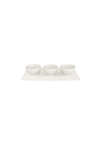 Villeroy & Boch Set Dipschälchen 4tlg. Manufacture Rock blanc - Manufacture - weiß