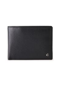 Esquire Houston - Houston Geldbörse RFID Schutz Leder 12 cm - schwarz