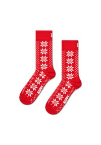 HAPPY SOCKS - Socken, X-Mas-Print - 4300 RED