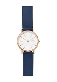SKAGEN SIGNATUR - Damenuhr "SKW2838" - ROSÉGOLD/ BLAU