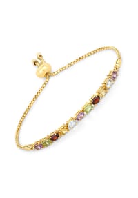 Rafaela Donata - Armband 925/- Sterling Silber - gelbgold