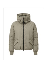 No. 1 Como - Jacke LECCE mit hochabschließender Kapuze - BLACK