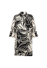 Wasabi CONCEPT - Tunika Samena 3, Blusenkragen, für Damen - 9999C BLACK COMBI