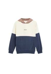S.Oliver Red Label - Hoodie, Eingrifftaschen, für Kinder - 0406 WHITE