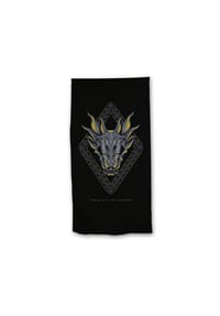 COFI - House Of Dragon Strandtuch 70x140 cm, 100% Polyester für den - Mehrfarbig 140x70 cm