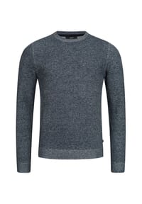 JEFF - Strickpullover Crespo - Black