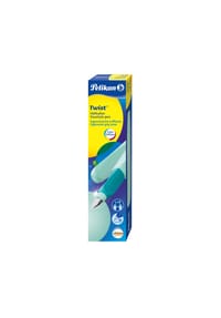 Pelikan - Füllhalter "Twist P457", Kartuschenfüllsystem - NEO MINT, blau