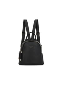 kazar - Lederrucksack mit Handtaschenfunktion - Schwarz