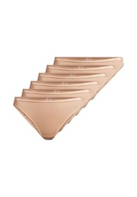 -con-ta- - Bikinislip 6er Pack Modal - Ecru