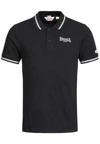 LONSDALE™ - Herren Poloshirt schmale Passform CAUSTON - Black