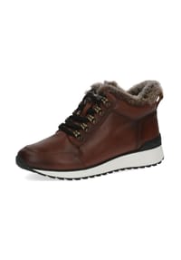 Caprice - Leder Sneaker - Cognac