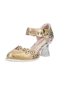 LAURA VITA® - Leder Pumps - Gold