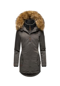 MARIKOO® - Wintermantel Sanakoo - Anthracite