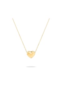Echtzeit - Halskette - Puffy Heart - gold
