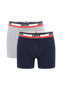 Levi's® - Boxershorts Base, 2er-Pack, für Herren - 001 NAVY