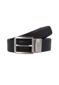 strellson - Wendegürtel Leder - black-d'brown