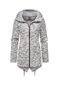 ragwear™ - Kapuzenstrickjacke Wingi Melange - Ash