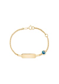 amor - Kinderarmband, 375er Gelbgold - gold