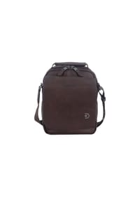 Discovery - Schultertasche Heritage mit metallischem Logo - Brown