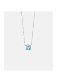 Diamant L'eternel - Halskette, mit Blautopas, 585 Weißgold - white gold