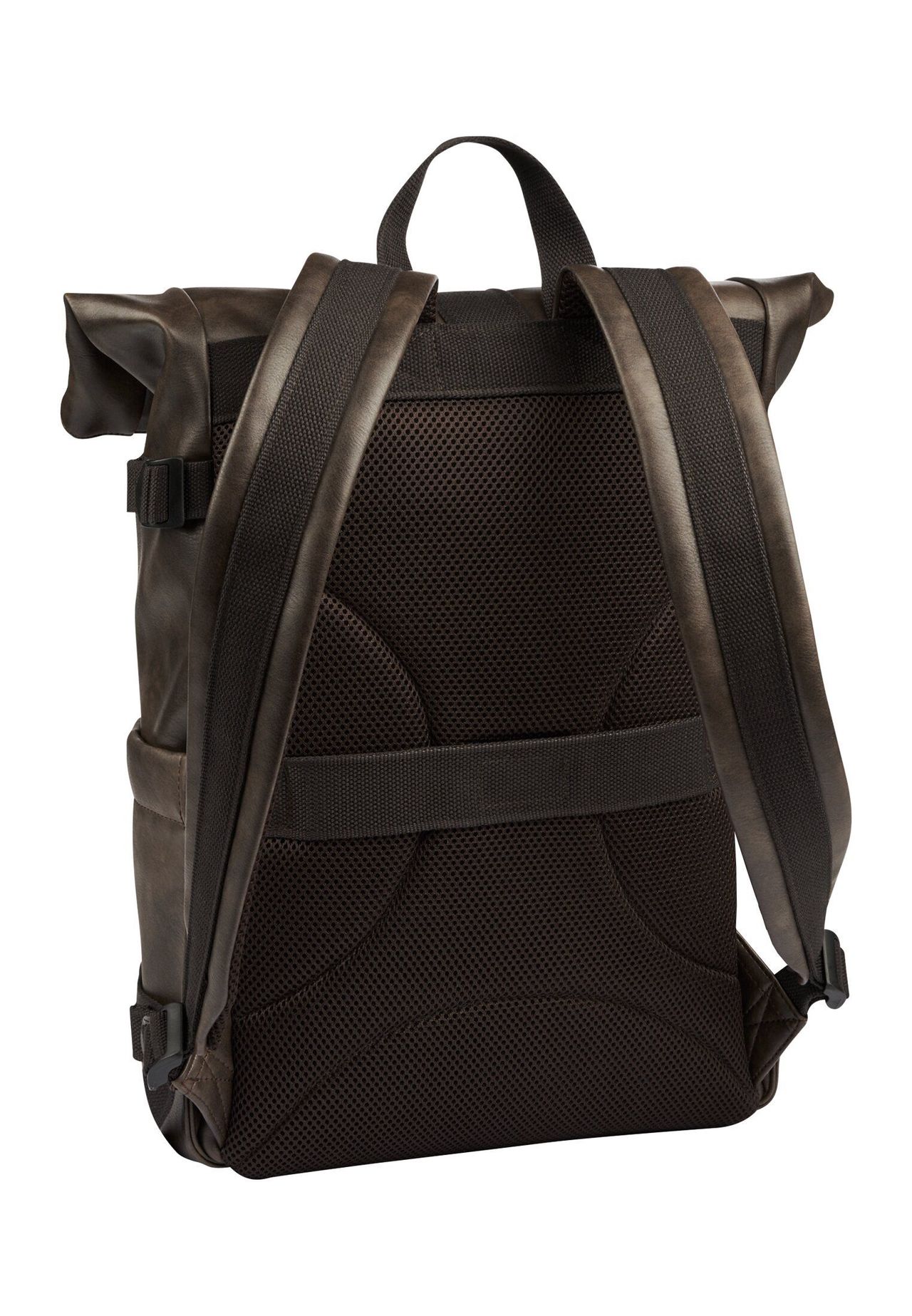 Camel Active Daypack, Laptopfach, Rolltop, ReißVerschluss, Braun, 99