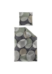 irisette® - Edel-Feinbiber Bettwäsche Set Meran 8755 - 11 grau