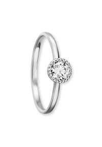 ONE ELEMENT Shine Bright Line - Zirkonia Ring aus 333 Weißgold - silber