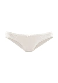 LASCANA - Slip Selection Slip, Schleife, Spitze, für Damen - 1XBLACK
