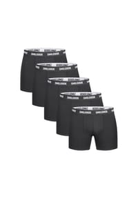 SMILODOX - Boxershorts 5er Pack Larry - Schwarz