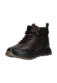 s.Oliver - Leder/Textil Stiefelette - Cognac