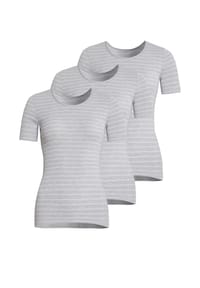 -con-ta- - Thermo-Unterhemd / Shirt 3er Pack Basic - Hellgrau